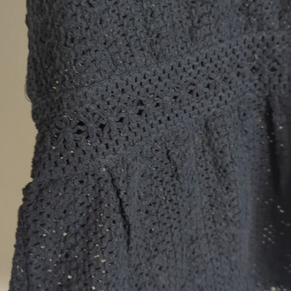 NWT BEAUTIFUL by Lawrence Zarian The Josie Novelty Sweater Topper-Black-Large - Picture 7 of 10